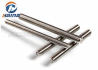 316ステンレス鋼のスタッドは産業のための二重端メートル通された棒をボルトで固定する